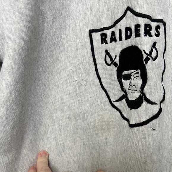 Vintage Legends Athletics NFL "Los Angeles Raiders" Spellout - Picture 6 of 10